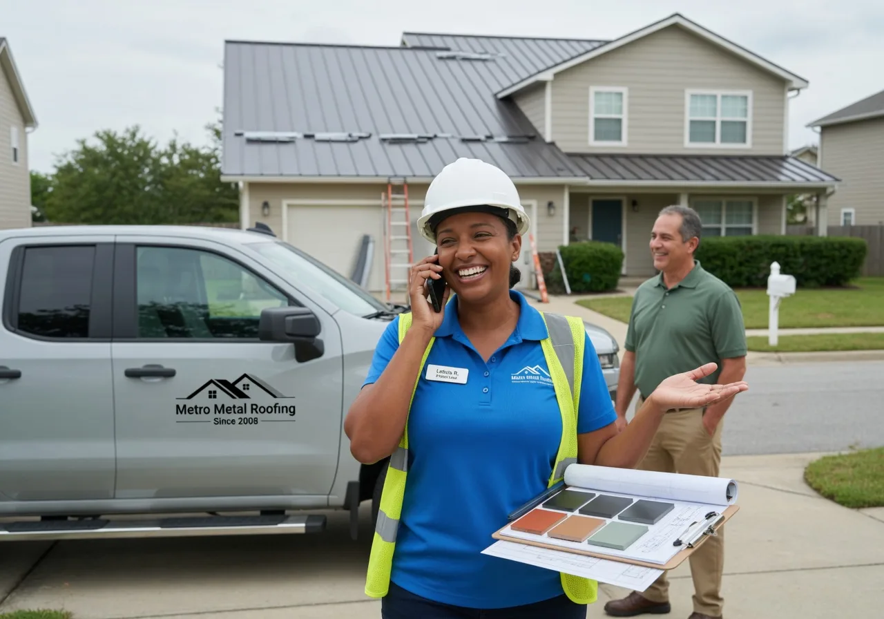 Storm Damage Metal Roof Repair in Worthville, KY